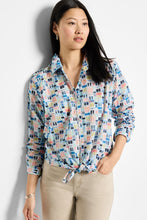 Load image into Gallery viewer, Nic + Zoe Portofino Cotton Boyfriend Shirt