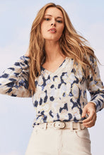 Load image into Gallery viewer, Nic + Zoe Rolling Clouds Sweater