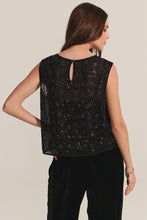 Load image into Gallery viewer, Velvet Sequin Serena Top