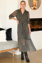 Load image into Gallery viewer, Finley Pixel Chiffon Sienna Dress
