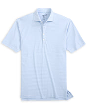 Load image into Gallery viewer, Johnnie-O Stetsons Stripe Mesh Polo