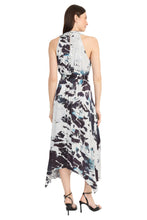 Load image into Gallery viewer, Maggy London Handkerchief Hem Printed Dress