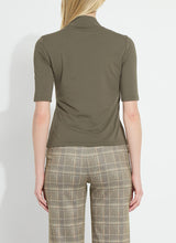 Load image into Gallery viewer, Lysse Clara Mockneck Elbow Sleeve Top