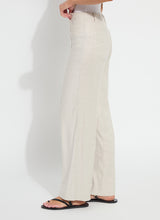 Load image into Gallery viewer, Lysse Gabriela Linen Hi Waist Pintuck Wide Leg Pant