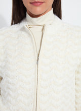 Load image into Gallery viewer, Lysse Ivanna Zip Front Knit Bomber