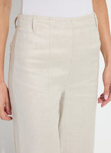 Load image into Gallery viewer, Lysse Gabriela Linen Hi Waist Pintuck Wide Leg Pant