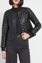 Load image into Gallery viewer, Lysse Agnes Quilted Vegan Leather Jacket