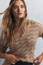 Load image into Gallery viewer, Nic + Zoe Deco Scallop Sweater