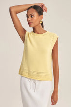 Load image into Gallery viewer, Velvet Novelty Pima Cotton Vanny Top