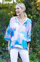 Load image into Gallery viewer, Tyler Boe Silk Watercolor Top