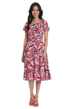 Load image into Gallery viewer, Maggie London Printed Geo Dress
