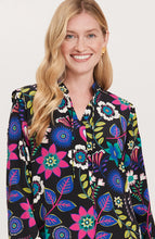 Load image into Gallery viewer, Tyler Boe Maggie Silk Floral Blouse
