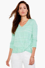 Load image into Gallery viewer, Nic + Zoe Spacedye Vital Twist Sweater
