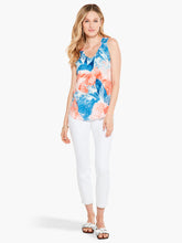 Load image into Gallery viewer, Nic + Zoe Watercolor Blooms Tank