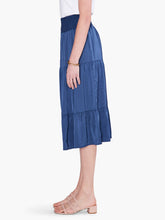 Load image into Gallery viewer, Nic + Zoe Soft Drape Tiered Skirt