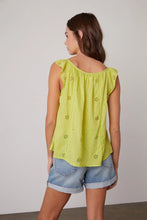 Load image into Gallery viewer, Velvet Eyelet Coco Top