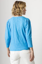 Load image into Gallery viewer, Lilla P 3/4 Sleeve Button U Neck
