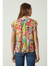 Load image into Gallery viewer, Velvet Floral Printed Lucia Blouse
