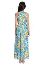 Load image into Gallery viewer, Maggie London Floral Halter Maxi Dress

