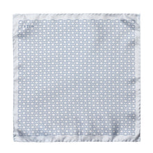 Load image into Gallery viewer, Eton Geometric Silk Pocket Square
