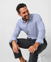 Load image into Gallery viewer, David Donahue Check Knit Sport Shirt
