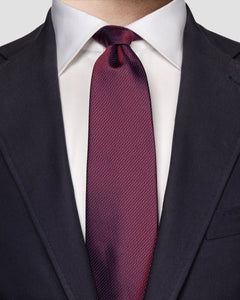 Eton Semi Solid Woven Silk Tie