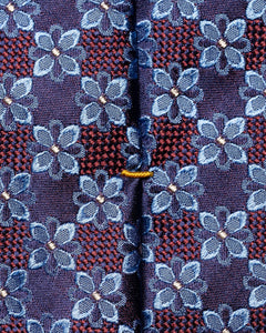 Eton Floral Woven Silk Tie