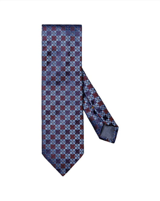 Eton Floral Woven Silk Tie