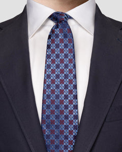 Eton Floral Woven Silk Tie