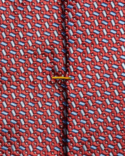 Load image into Gallery viewer, Eton Micro Geometric Woven Silk Tie
