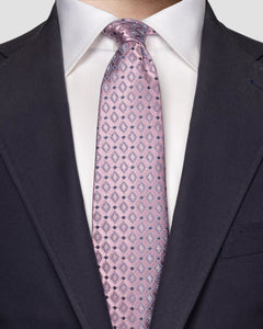 Eton Medallion Woven Silk Tie