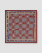 Load image into Gallery viewer, Eton Medallion Print Silk Pocket Square
