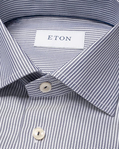 Eton Striped Signature Twill Shirt