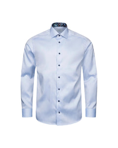 Eton Floral Effect Signature Twill Dress Shirt