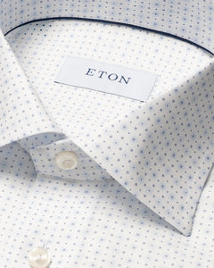 Eton Geometric Signature Twill Shirt