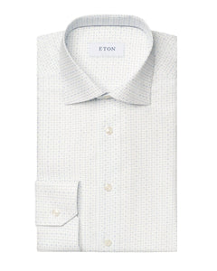 Eton Geometric Signature Twill Shirt