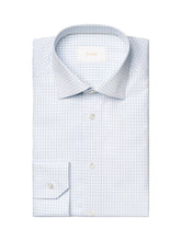 Load image into Gallery viewer, Eton Check Elevated Pique Shirt
