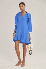 Load image into Gallery viewer, Velvet Woven Linen Meadow Dress
