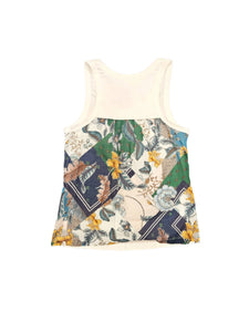 Drew Nian Floral Back Tank