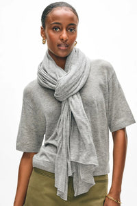 White + Warren Superfine Cashmere Blend Travel Wrap