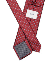 Load image into Gallery viewer, Eton Micro Floral Woven Silk Tie
