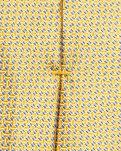 Eton Geometric Woven Silk Tie