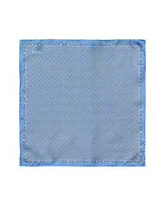Eton Geometric Silk Pocket Square