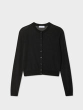 Load image into Gallery viewer, White &amp; Warren Paperfine Crewneck Cardigan
