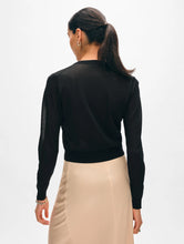 Load image into Gallery viewer, White &amp; Warren Paperfine Crewneck Cardigan
