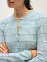 Load image into Gallery viewer, White &amp; Warren Cashmere Textured Henley
