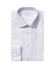 Load image into Gallery viewer, Eton Check Fine Twill Dress Shirt
