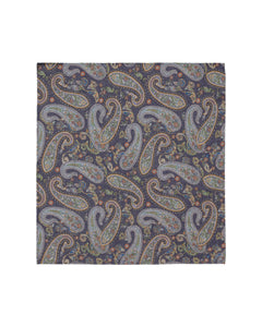 Eton Two-Face Wool Pocket Square