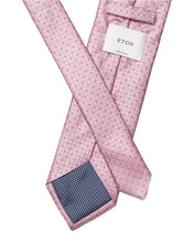 Load image into Gallery viewer, Eton Micro Geometric Woven Silk Tie
