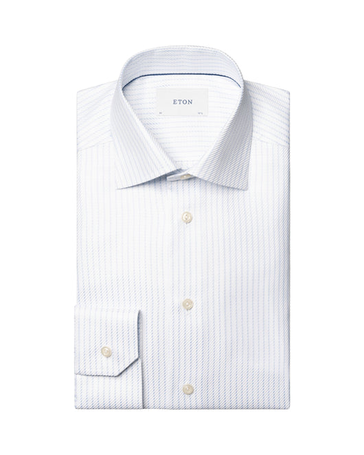Eton Striped King Twill Shirt
